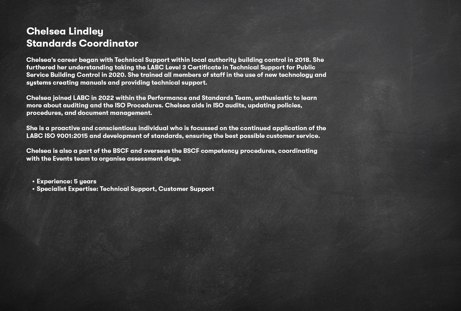 Chelsea Lindley LABC